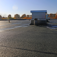 Flat roof installation Rhode Island