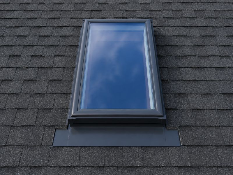 VELUX skylight on residential Rhode Island roof