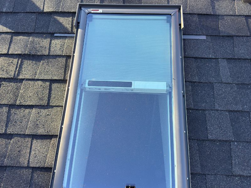 VELUX skylight installed on Rhode Island home roof